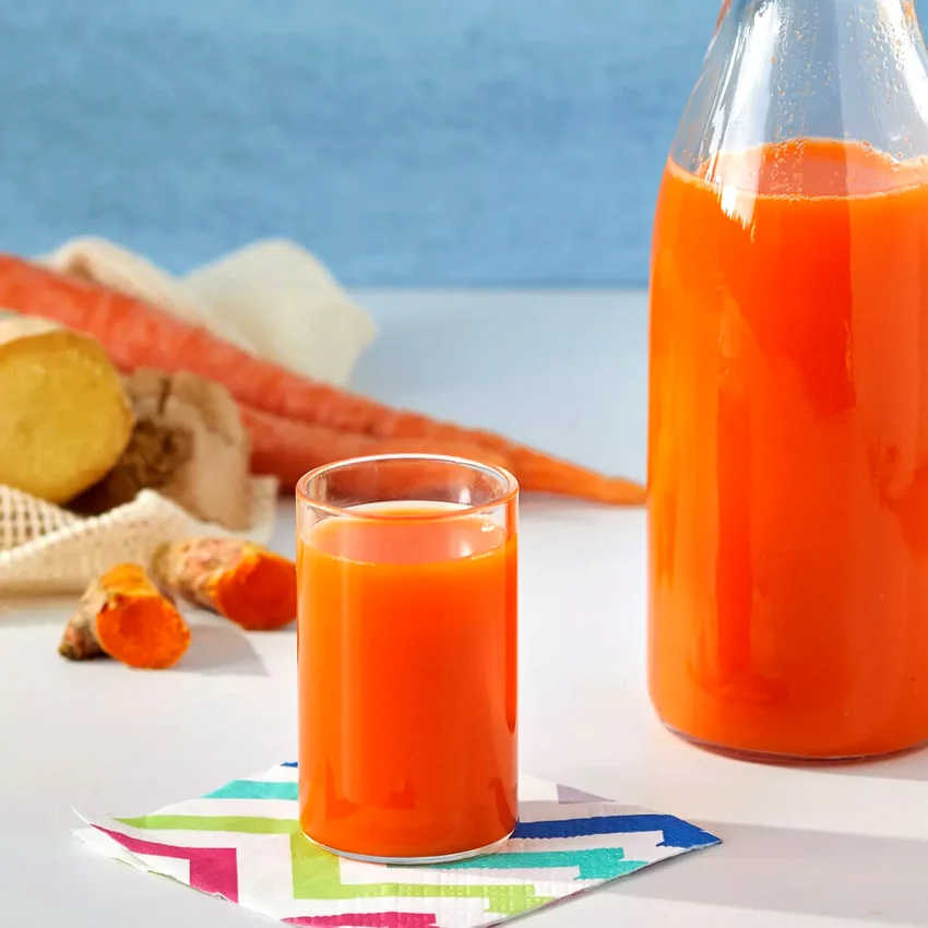 Ginger-Turmeric-Carrot Shots