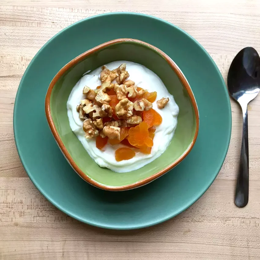 Greek Yogurt with Fruit & Nuts