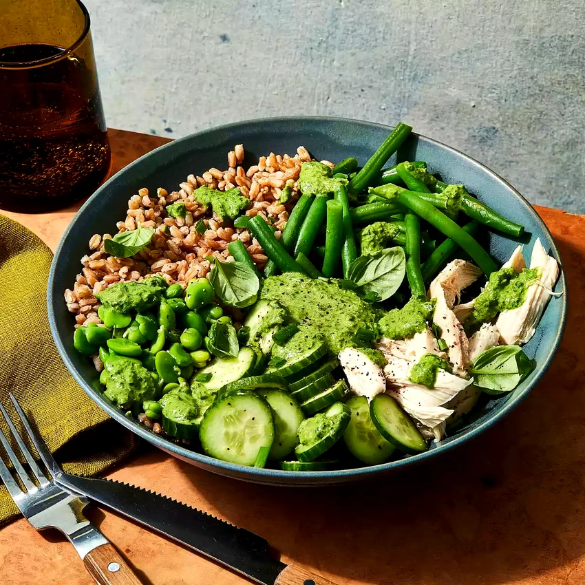 Green Goddess Farro Bowl