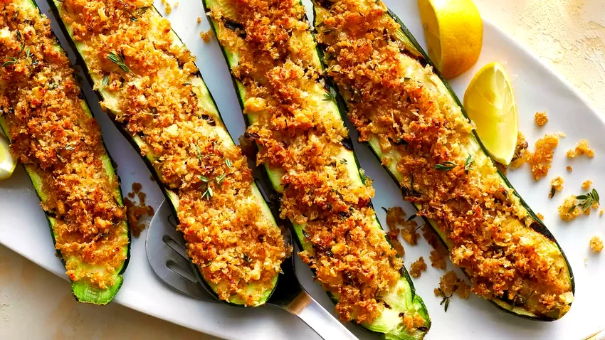 Grilled Zucchini with Parmesan