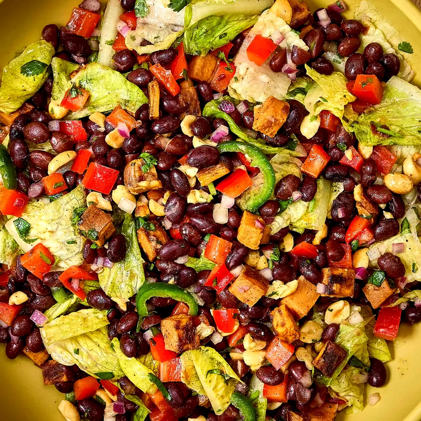 High-Protein Black Bean Salad