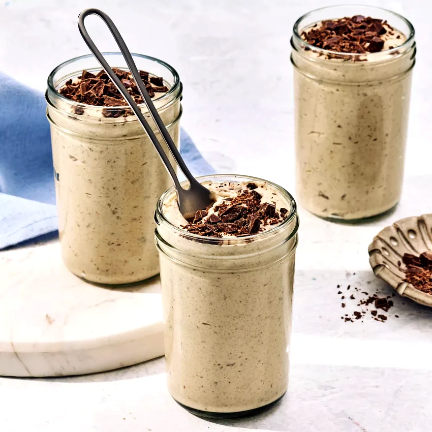 High-Protein Peanut Butter Cookie Dough Overnight Oats