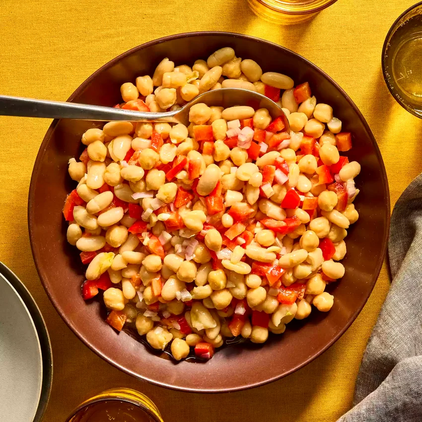 Honey-Mustard Bean Salad