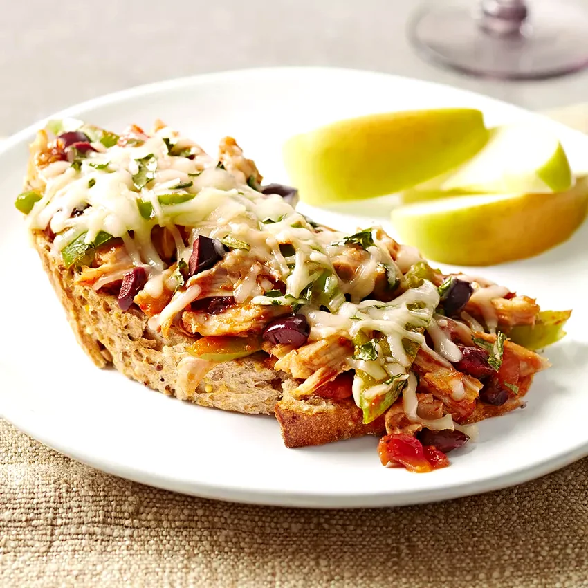 Italian-Herbed Chicken and Mozzarella Melts