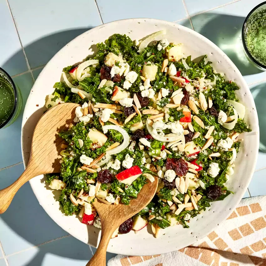 Kale, Quinoa & Apple Salad