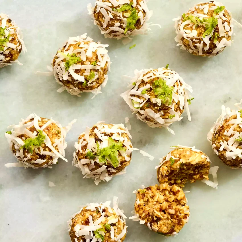 Key Lime Pie Energy Balls