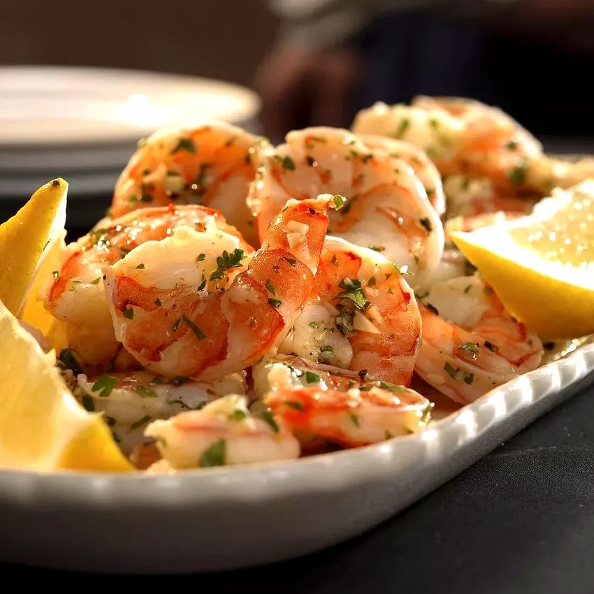 Lemon-Garlic Marinated Shrimp