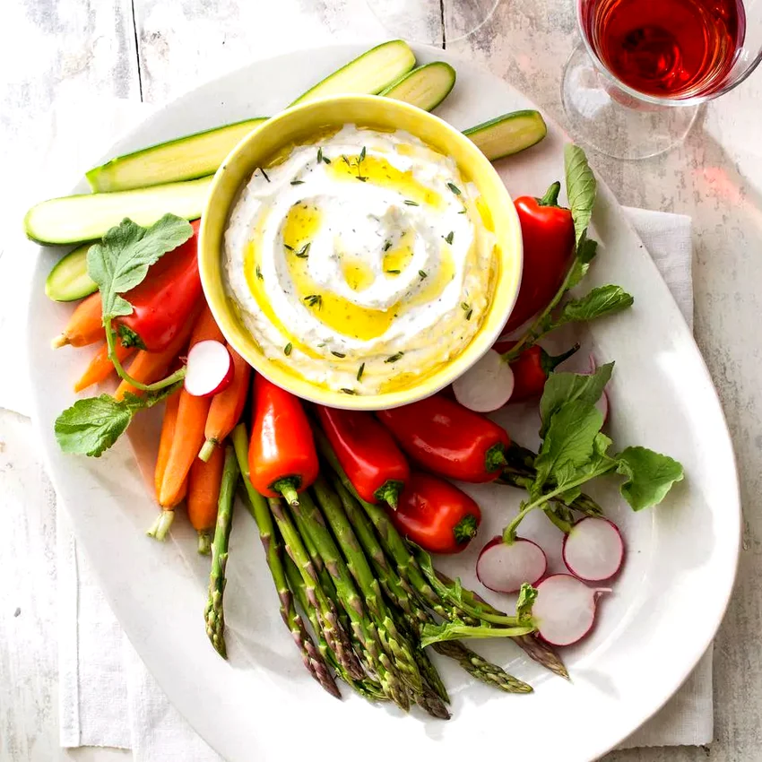 Lemon-Thyme Whipped Ricotta