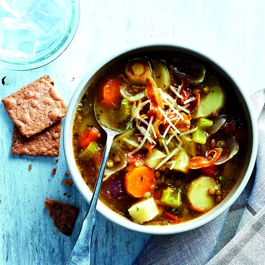 Lentil & Root Veggie Soup