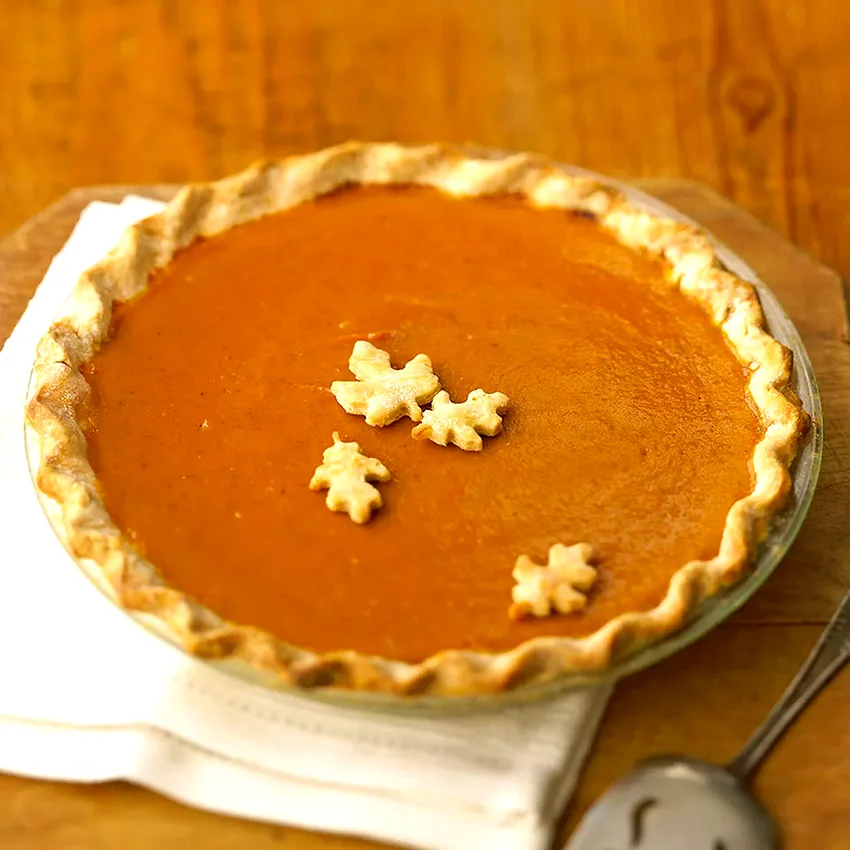 Light and Luscious Pumpkin Pie