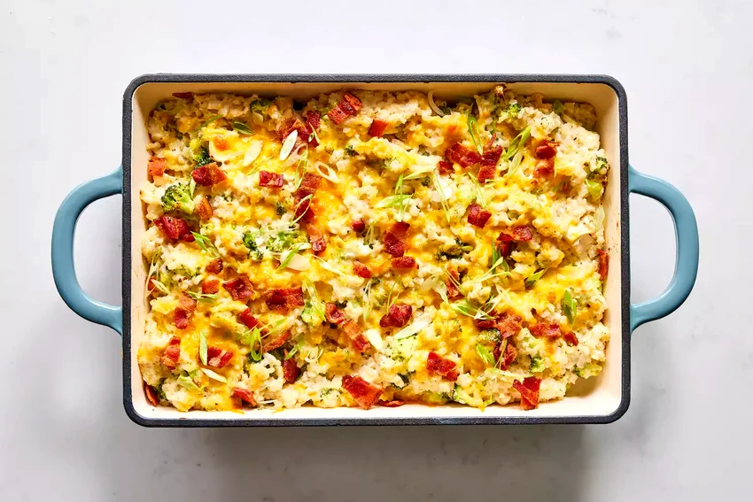 Loaded Broccoli & Chicken Casserole