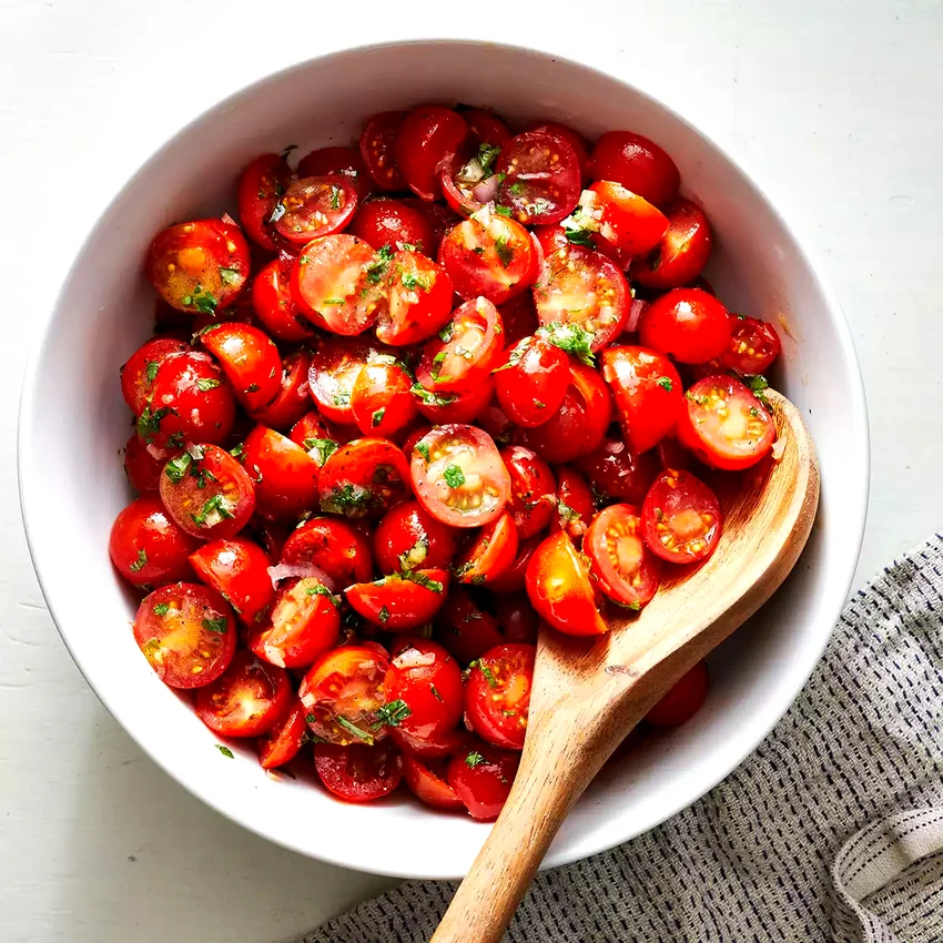Marinated Cherry Tomato Salad