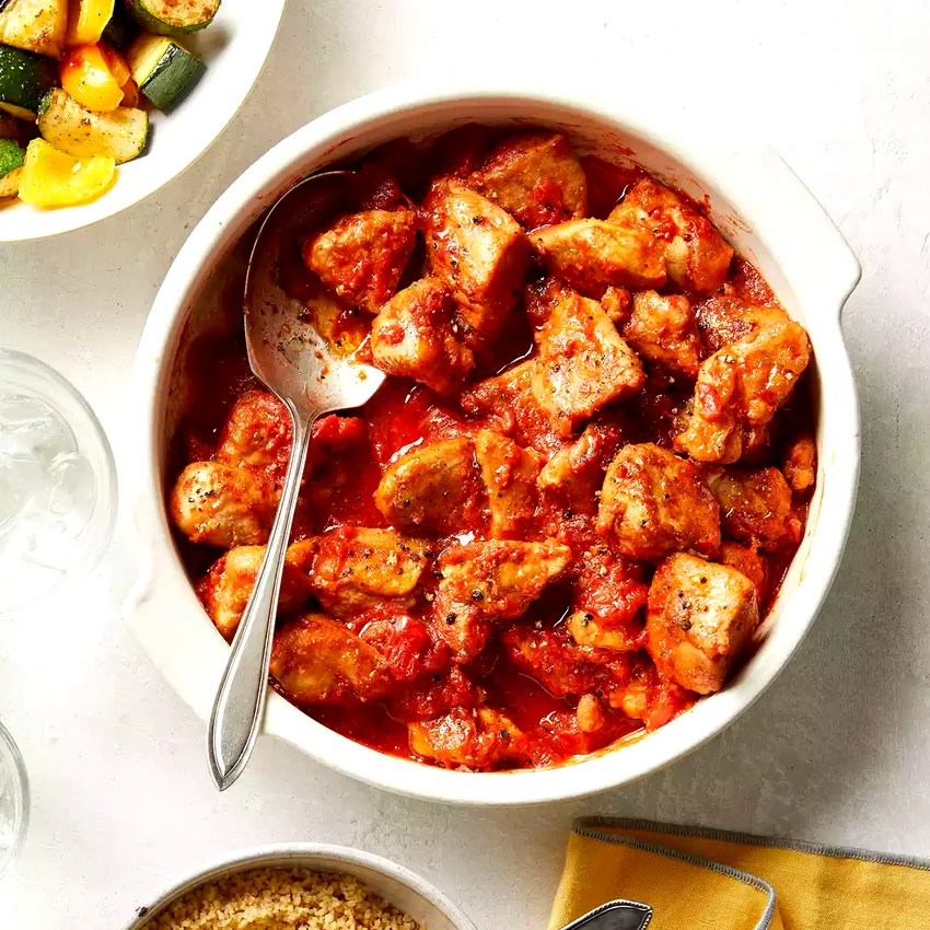 Moroccan Chicken & Tomato Stew