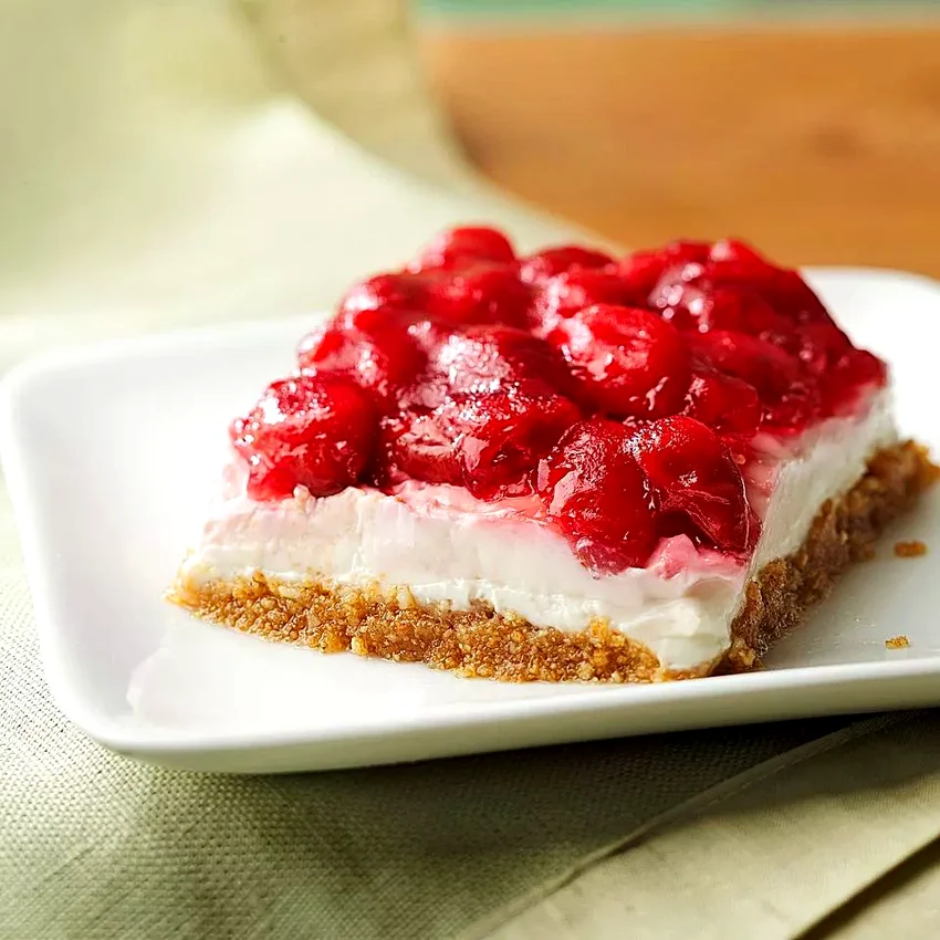No-Bake Cherry Cheesecake