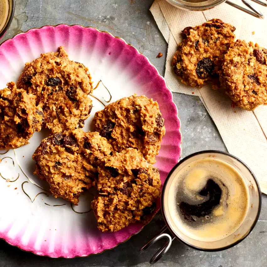 No-Sugar-Added Vegan Oatmeal Cookies
