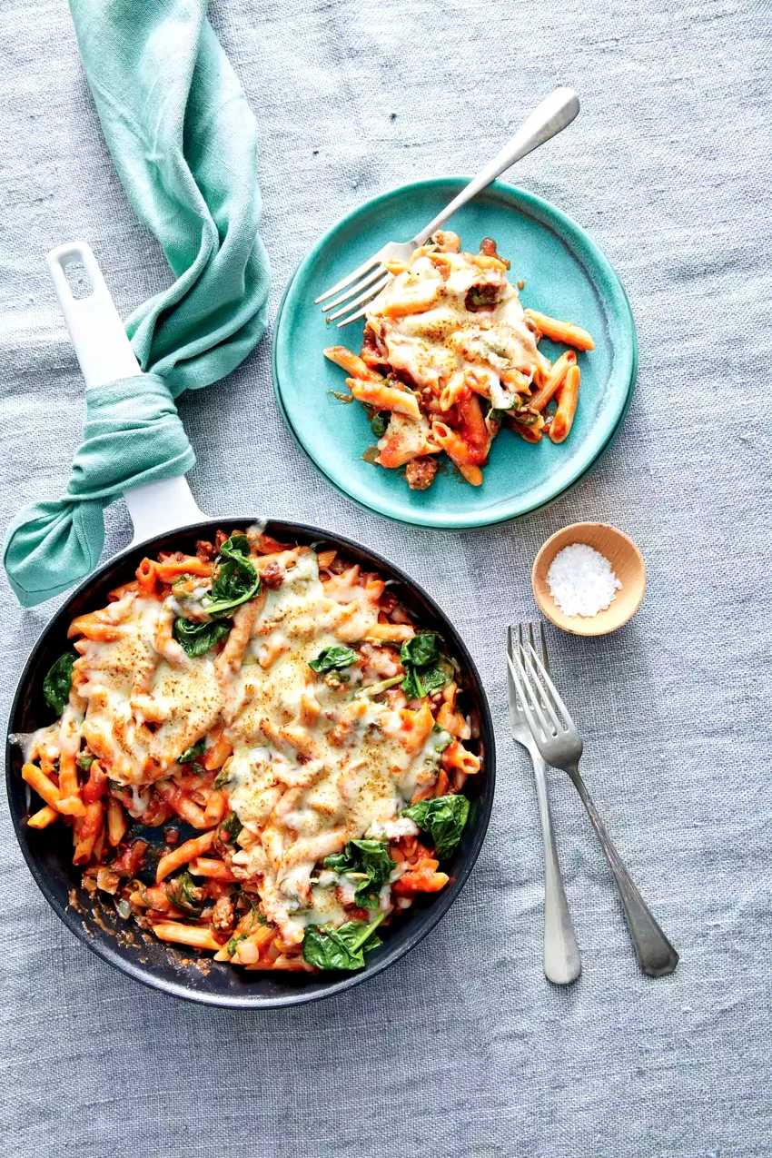 One-Pot Cheesy Pasta Bake