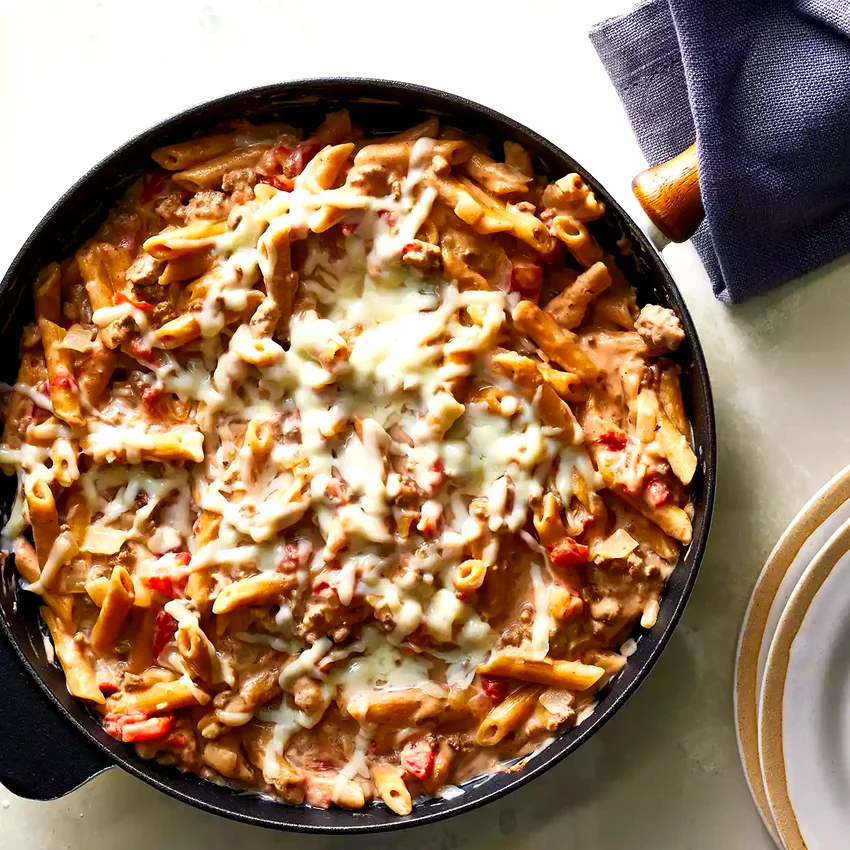 One-Skillet Pastitsio