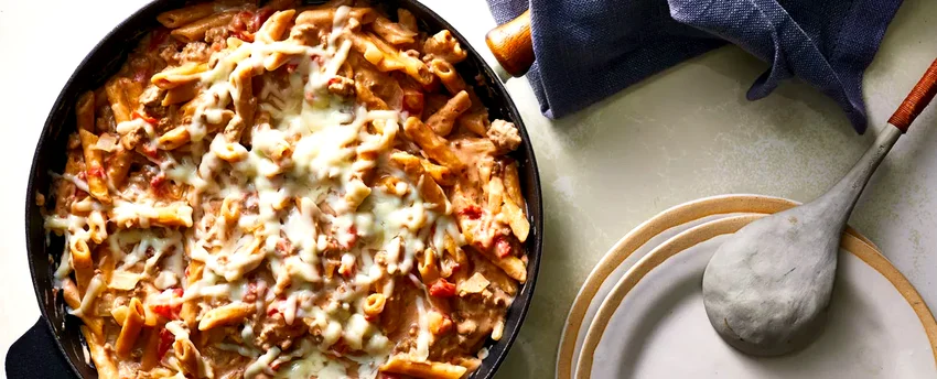 One-Skillet Pastitsio