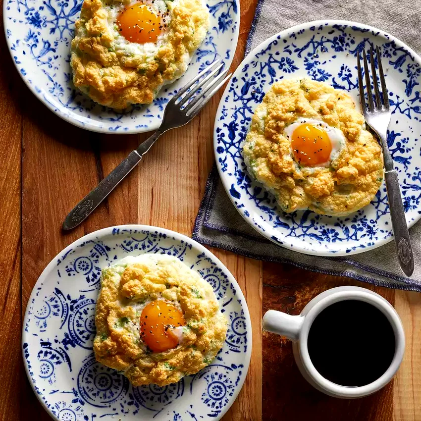Parmesan Cloud Eggs