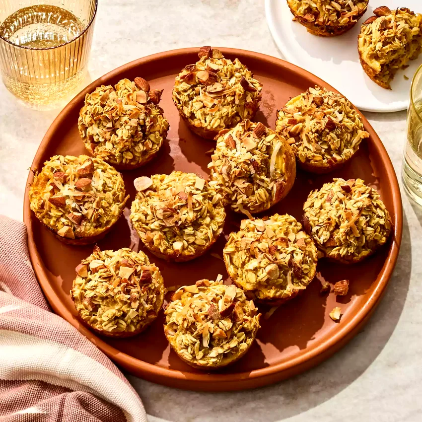 Passion Fruit Oatmeal Cakes
