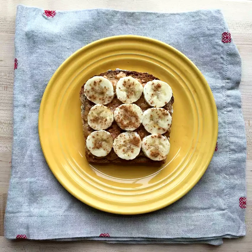 Peanut Butter-Banana Cinnamon Toast