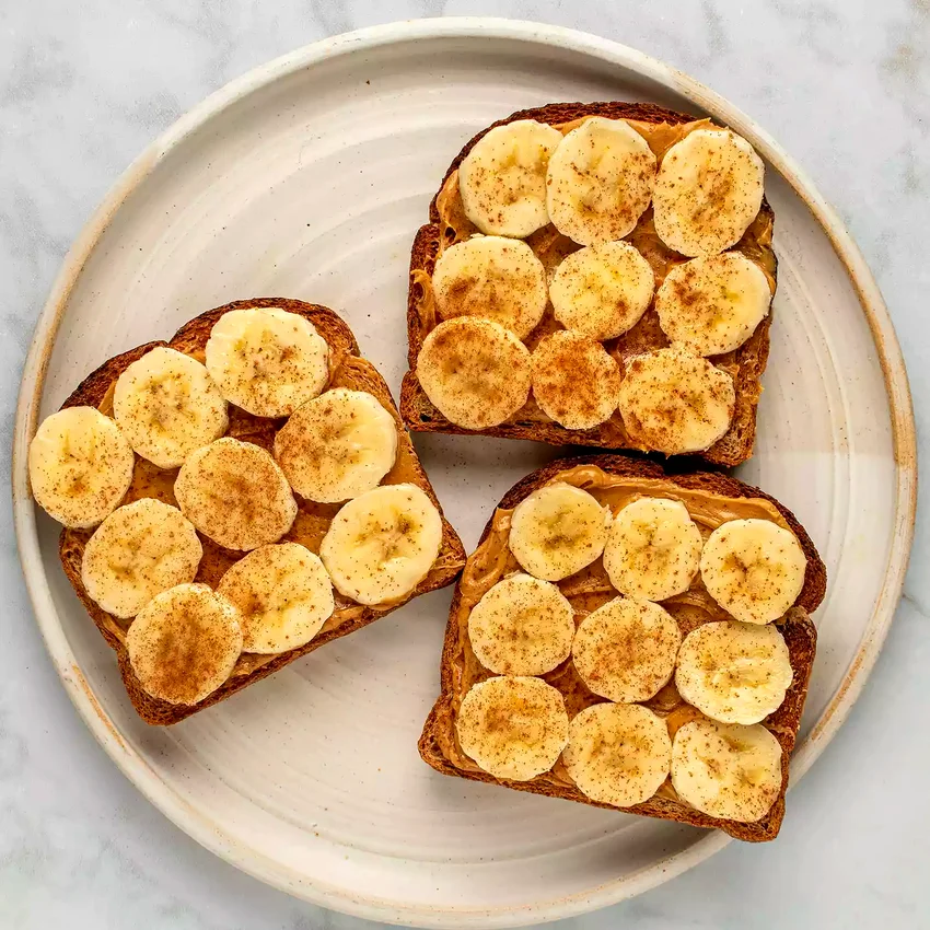 Peanut Butter–Banana Cinnamon Toast