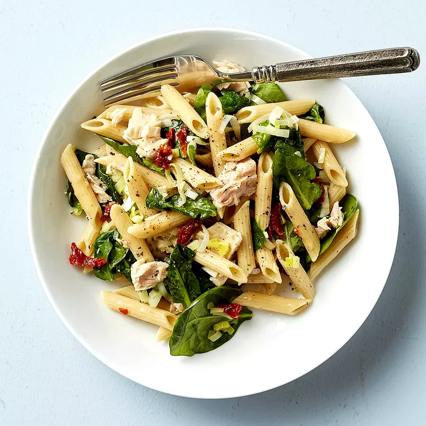 Penne with Tuna & Sun-Dried Tomatoes