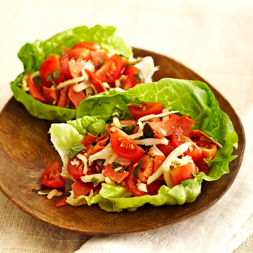 Pizza Lettuce Wraps