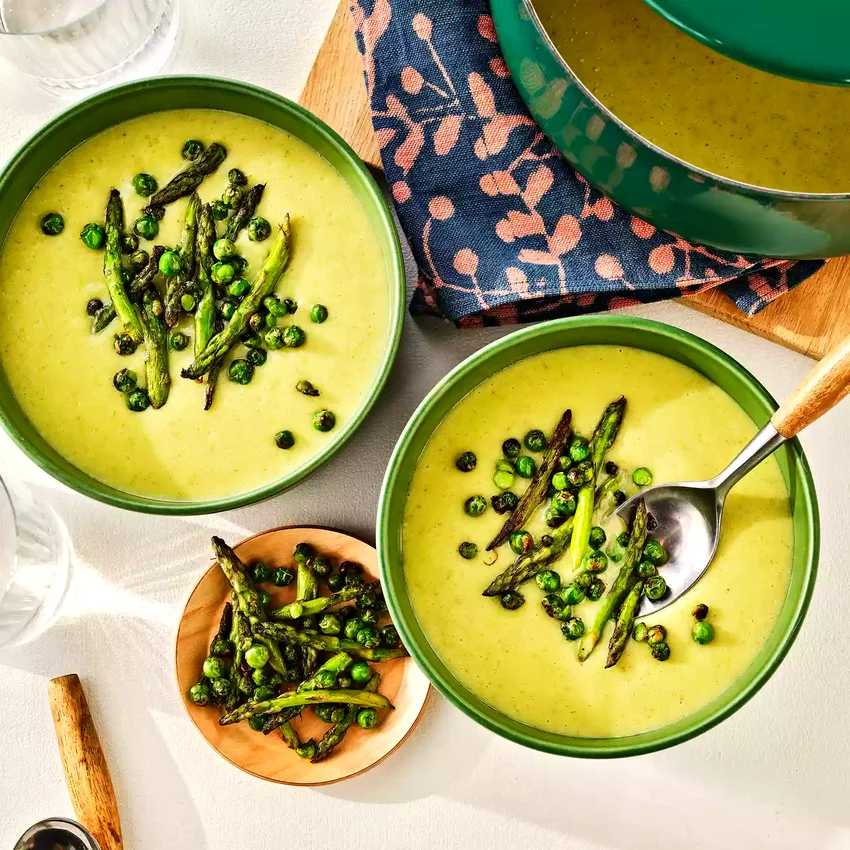Potato, Leek & Asparagus Soup