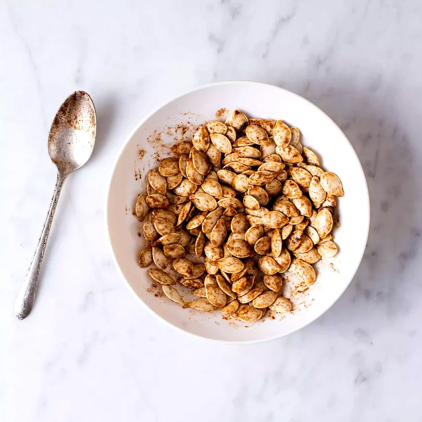 Roasted Spaghetti Squash Seeds