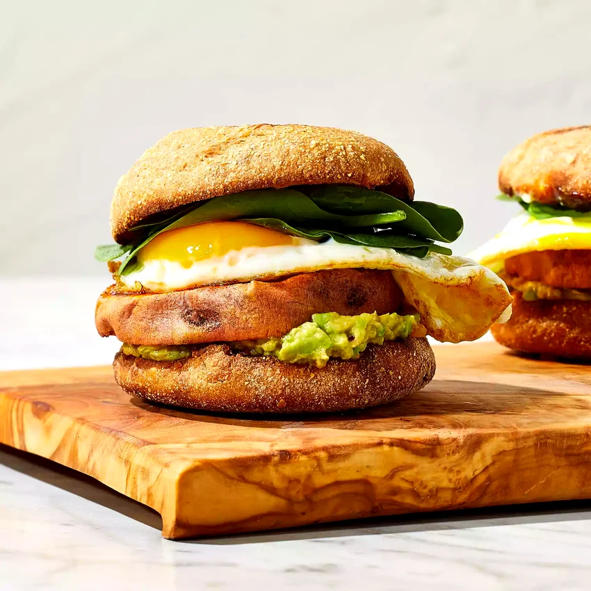 Roasted Sweet Potato Breakfast Sandwich