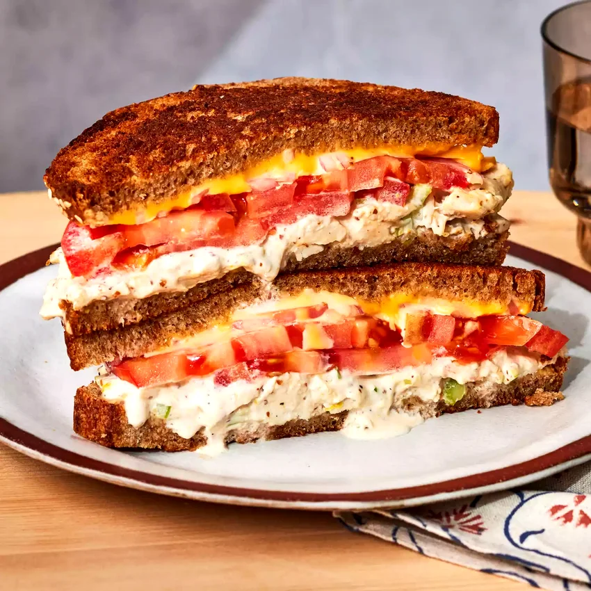 Rotisserie Chicken Salad Melt