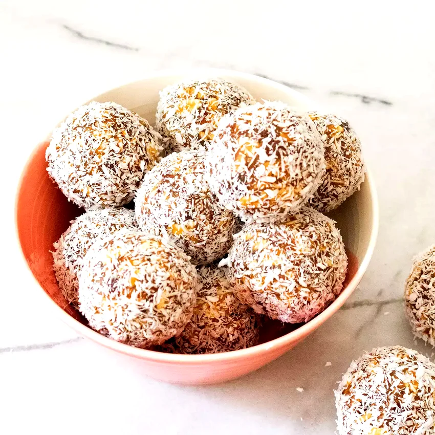 Salted Coconut-Caramel Energy Balls