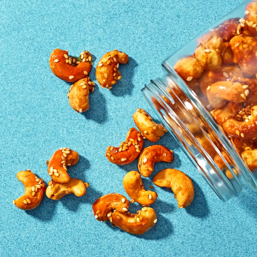 Sesame-Honey Roasted Cashews