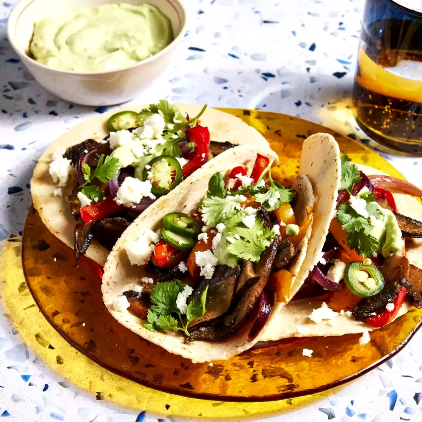 Sheet-Pan Portobello Fajitas