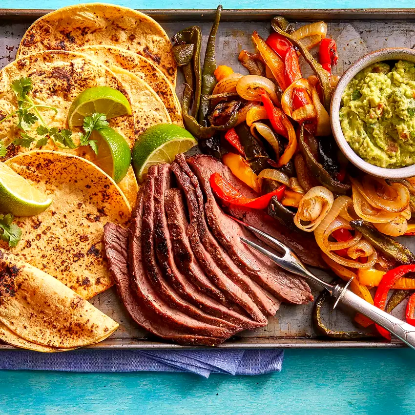 Sheet-Pan Steak Fajitas