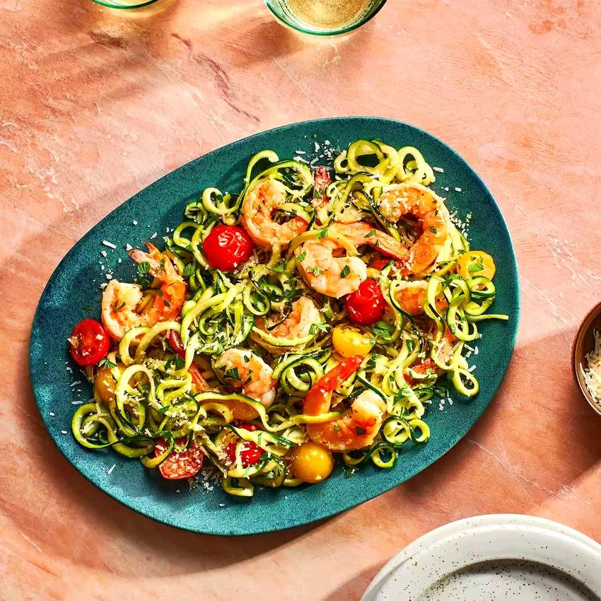 Shrimp Scampi with Zucchini Noodles