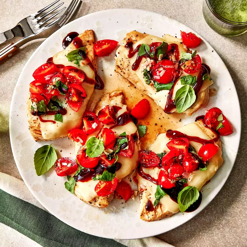 Skillet Bruschetta Chicken