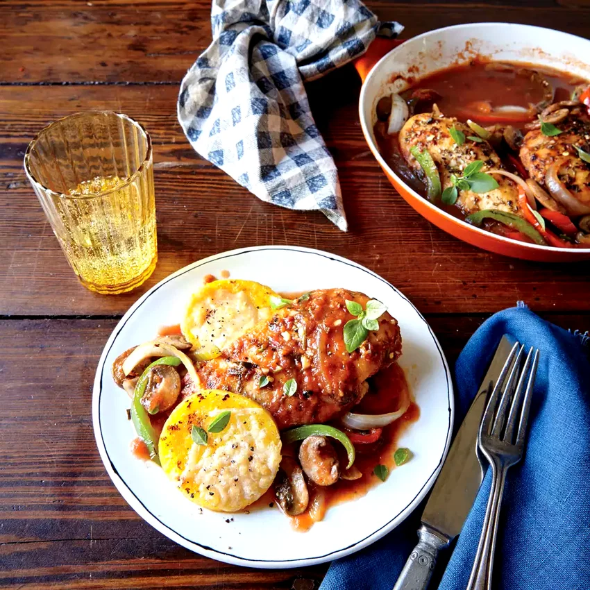 Skillet Chicken Cacciatore