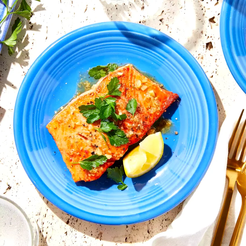 Skillet Lemon-Garlic Salmon
