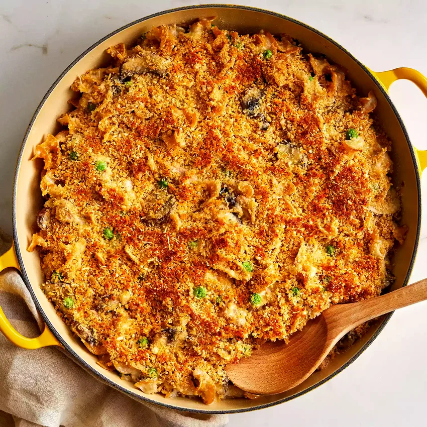 Skillet Tuna Noodle Casserole