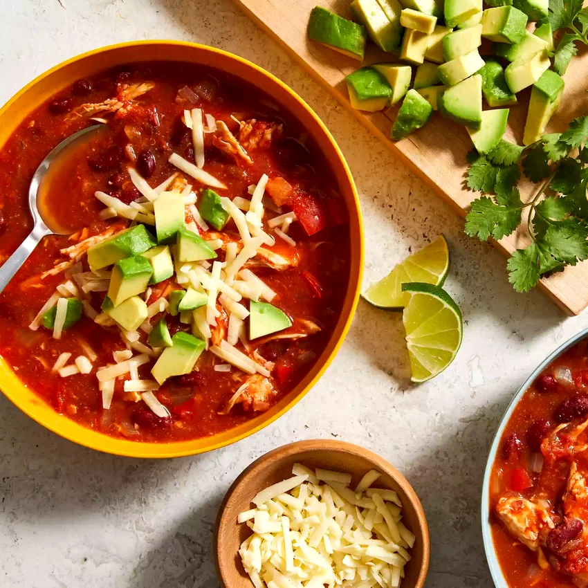 Slow-Cooker Buffalo Chicken Chili