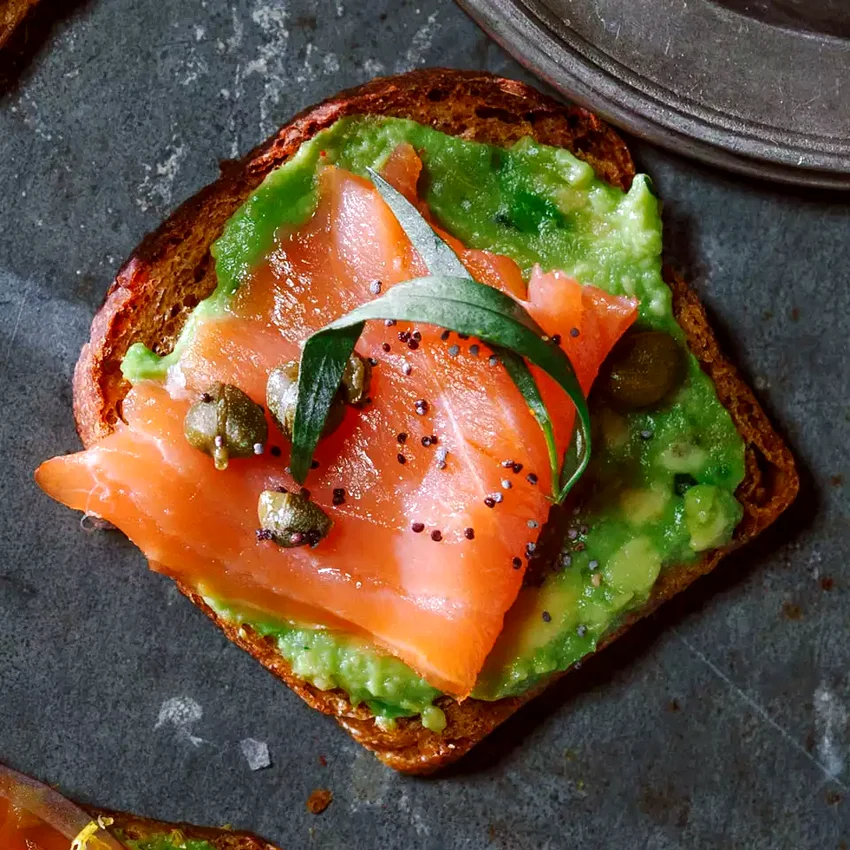Smoked Salmon & Avocado Toasts
