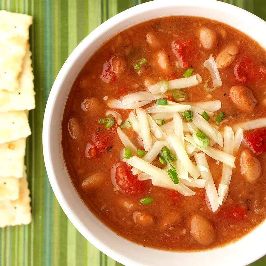 Southwestern Pinto Bean Soup