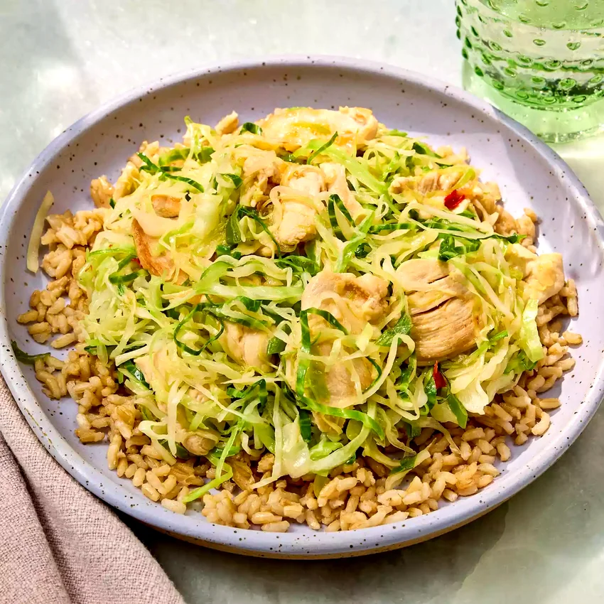 Spicy Chicken & Cabbage Stir-Fry