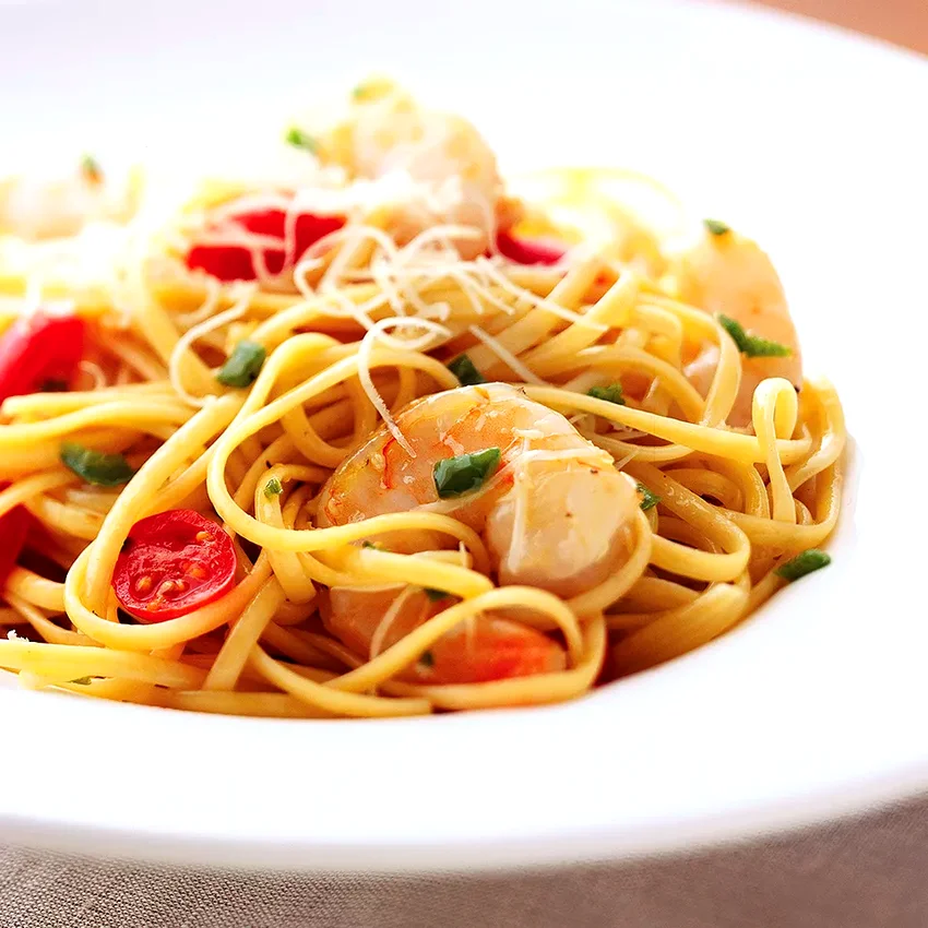 Spicy Jalapeno-Shrimp Pasta