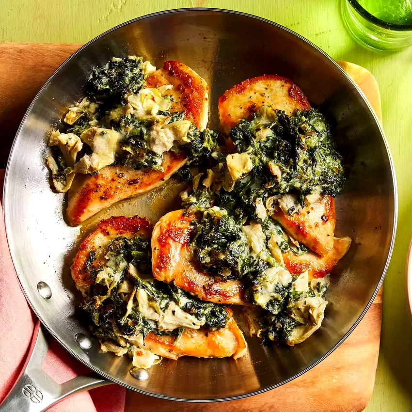 Spinach & Artichoke Chicken