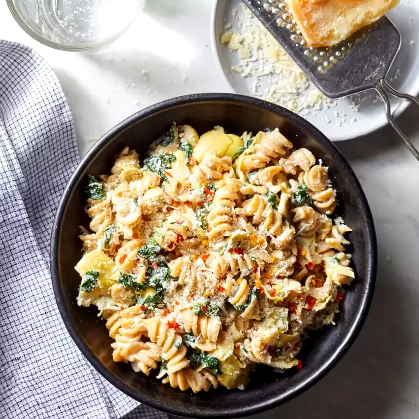 Spinach & Artichoke Dip Pasta