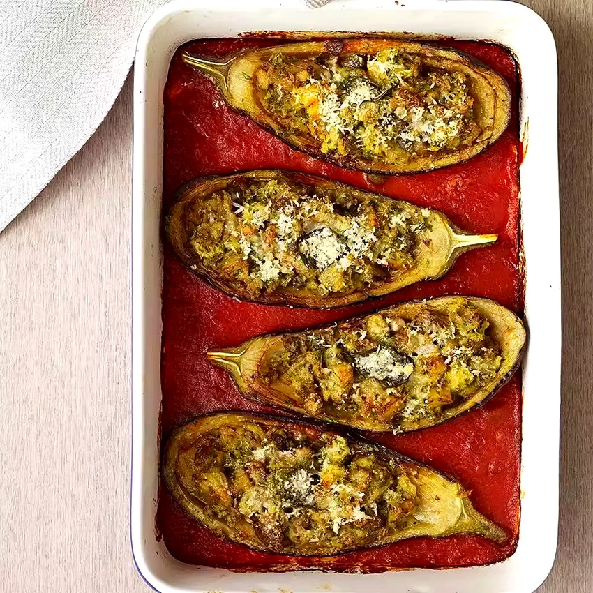 Stuffed Eggplant