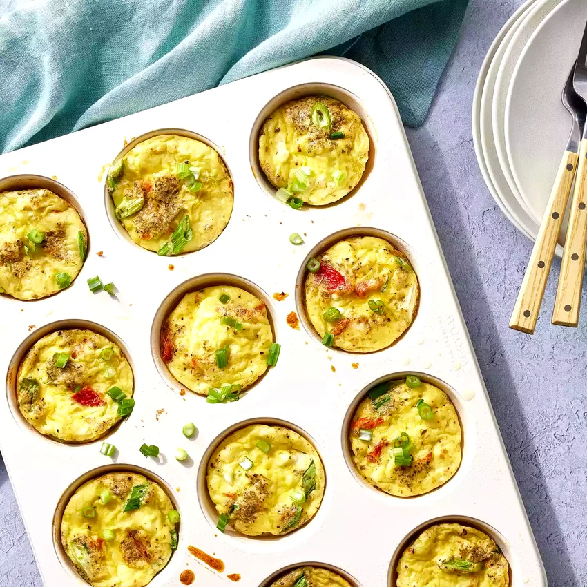 Sun-Dried Tomato & Feta Egg Bites